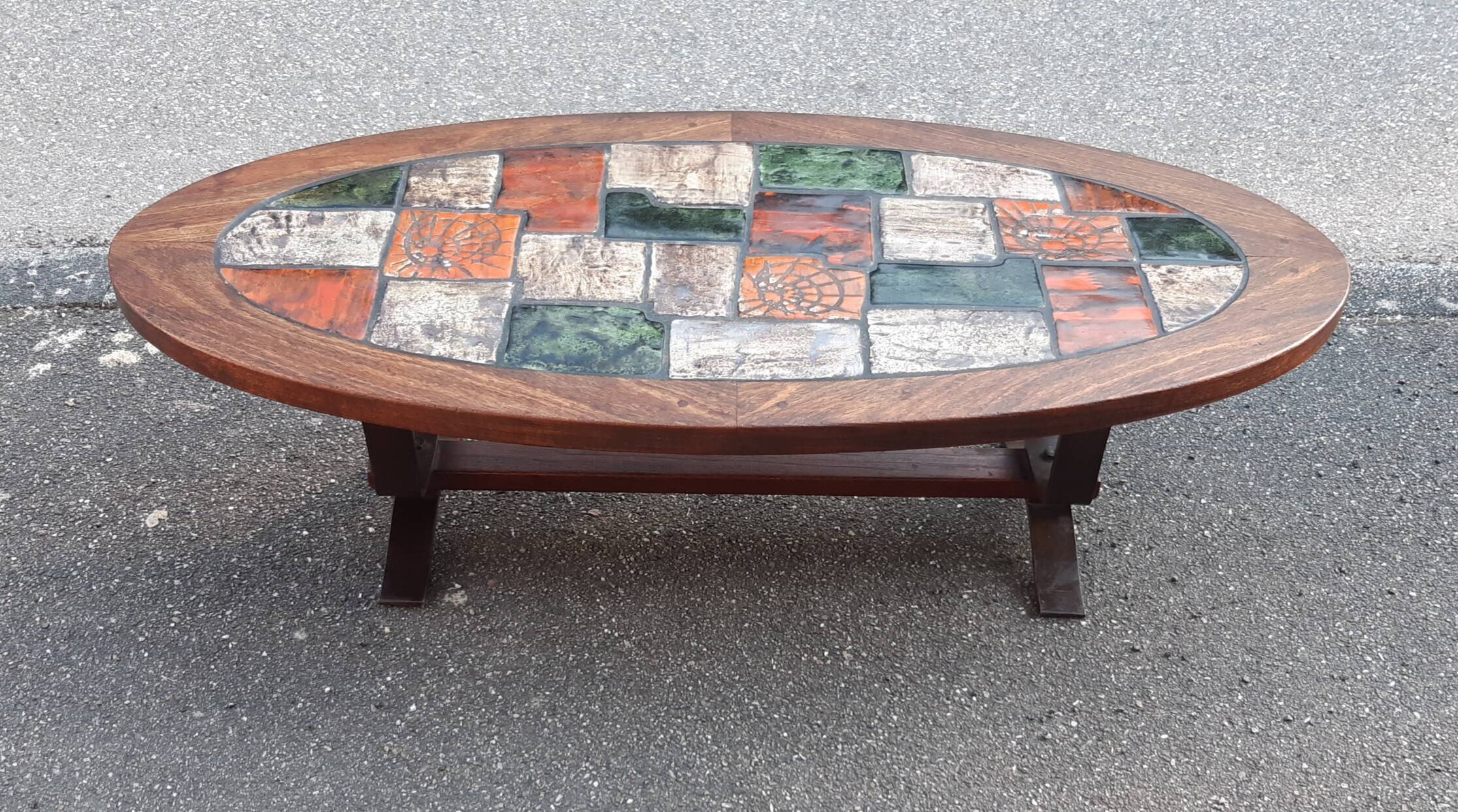 Brutalist coffee table from the 1970s.
