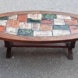 Brutalist coffee table from the 1970s.