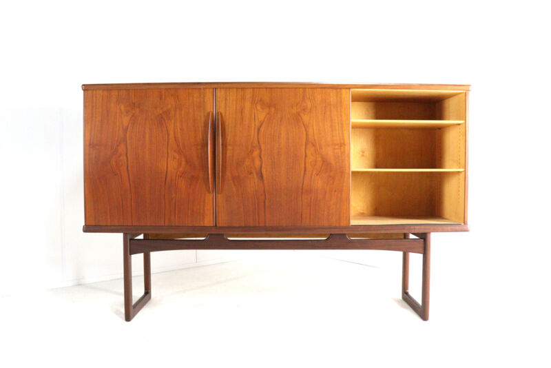 Vamo Sønderborg highboard attr. Arne Vodder | 194 cm  danish design in teak
