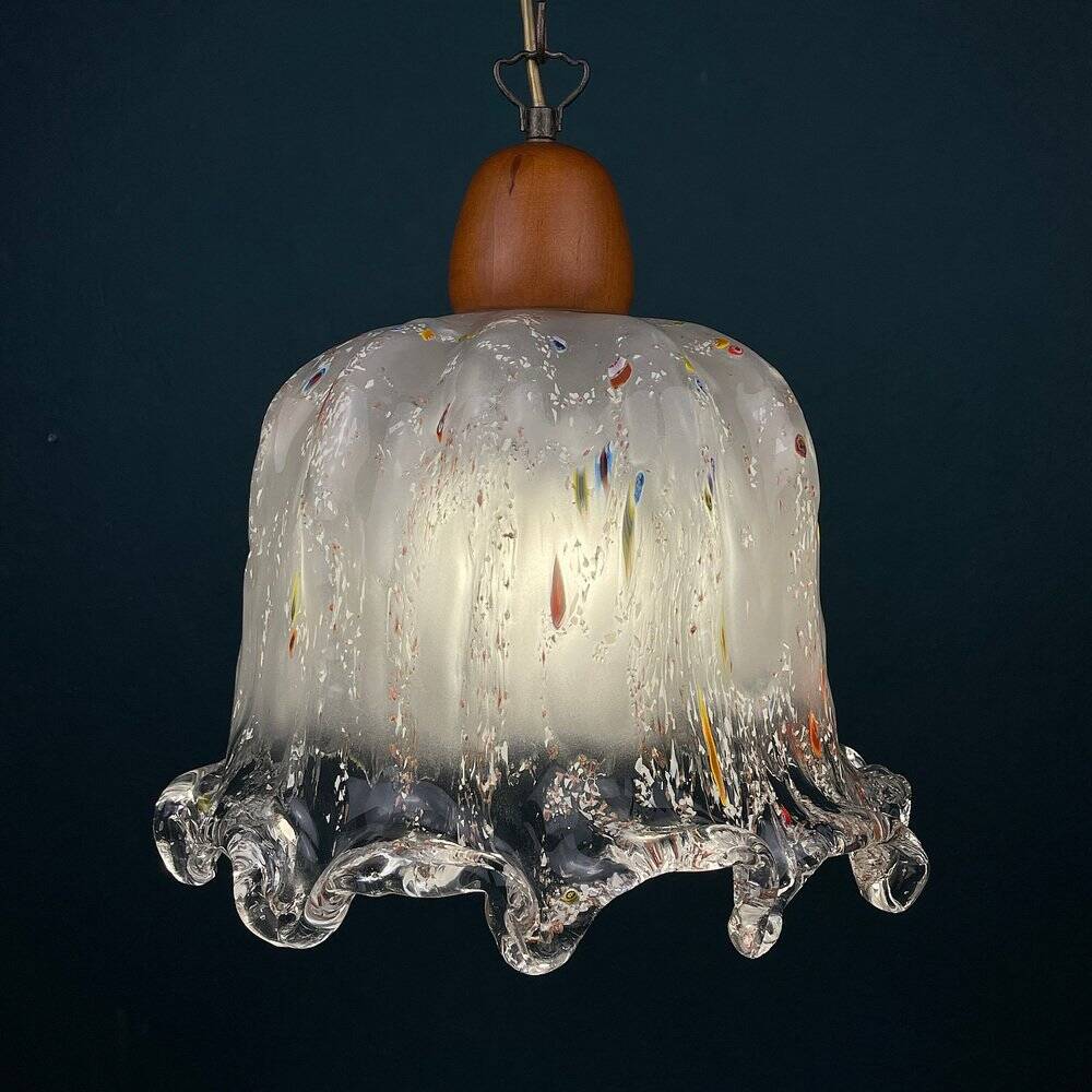 Murano glass pendant by Sylcom, Italy, 1990s