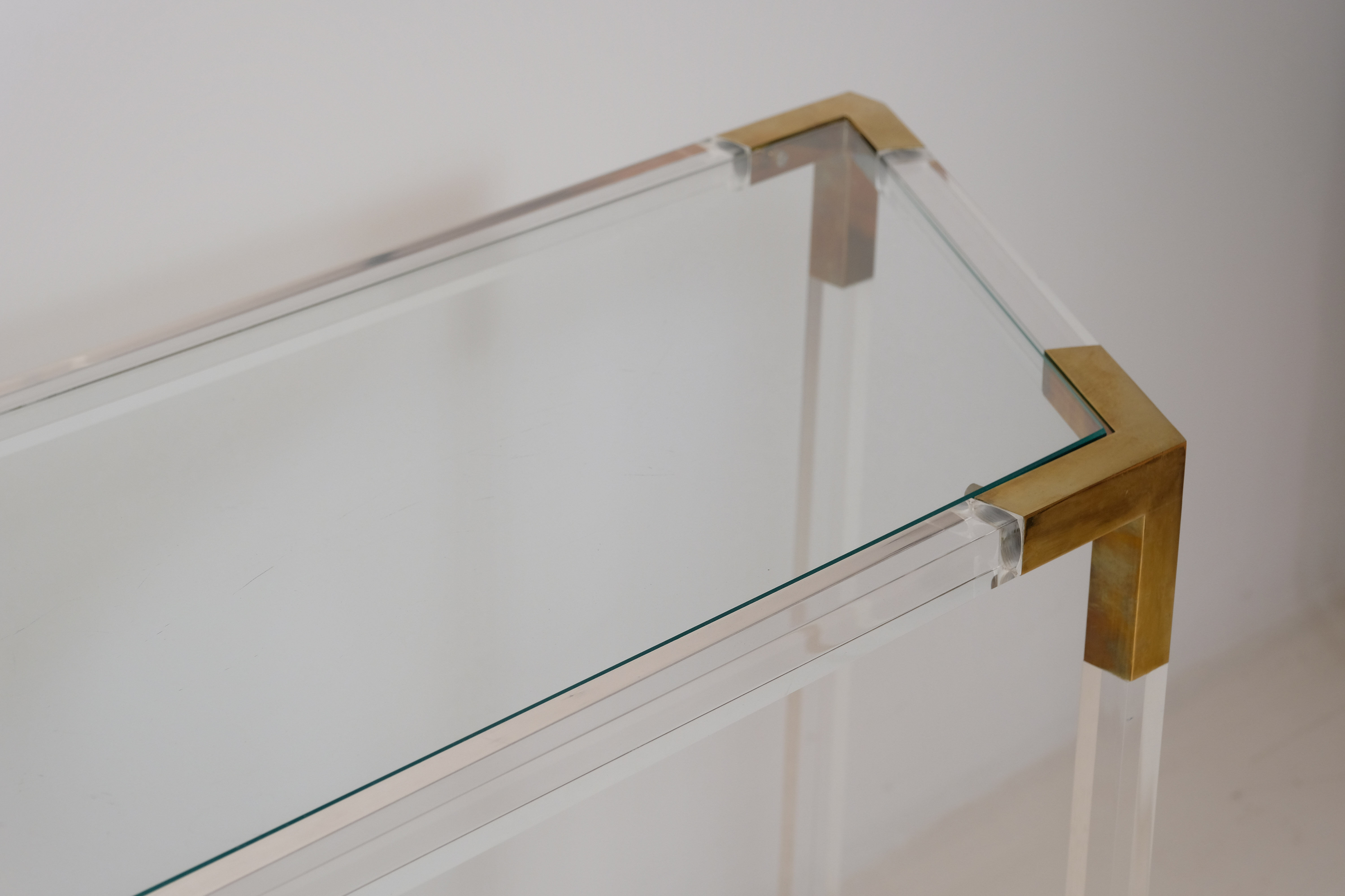 Plexiglas console 1960