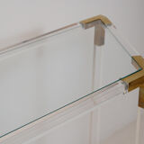 Plexiglas console 1960