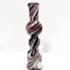 Purple and White Murano Glass Vase “Wave” by Carlo Moretti, Italy