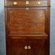 Parisian secretary from the Louis XVI period in mahogany circa 1760