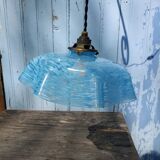 Clichy blue glass suspension