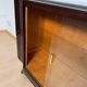 Art Deco Sideboard with Vitrine in Macassar Ebony & Maple, Paris, 1930s