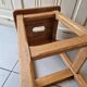 Antique vintage workshop stool