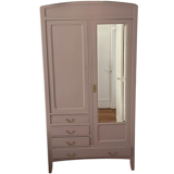 Parisian wardrobe with mirror