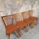 4 Baumann chairs no. 153