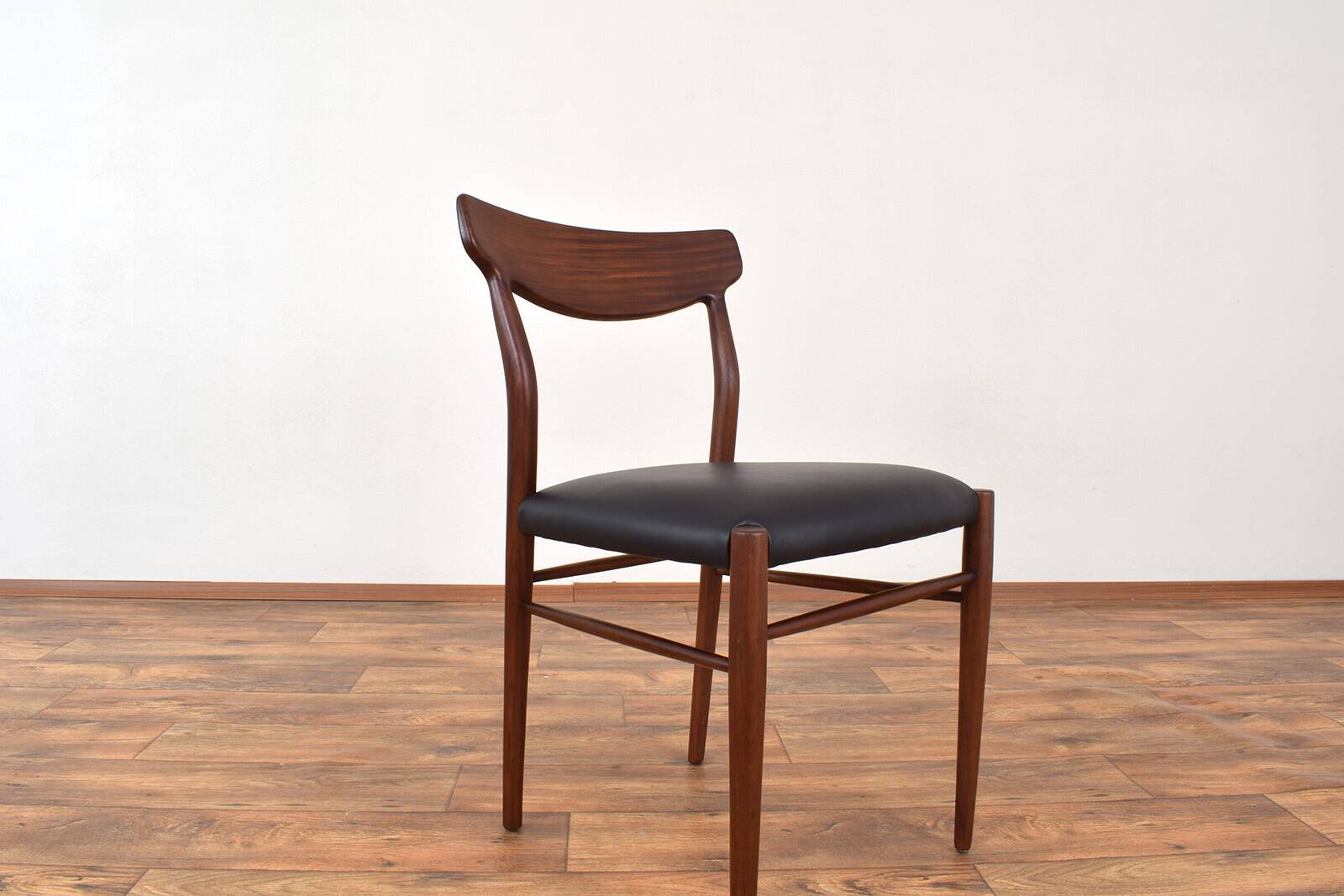 Teak Dining Chairs by Gustav Herkströter for Lübke, 1960s, Set of 4