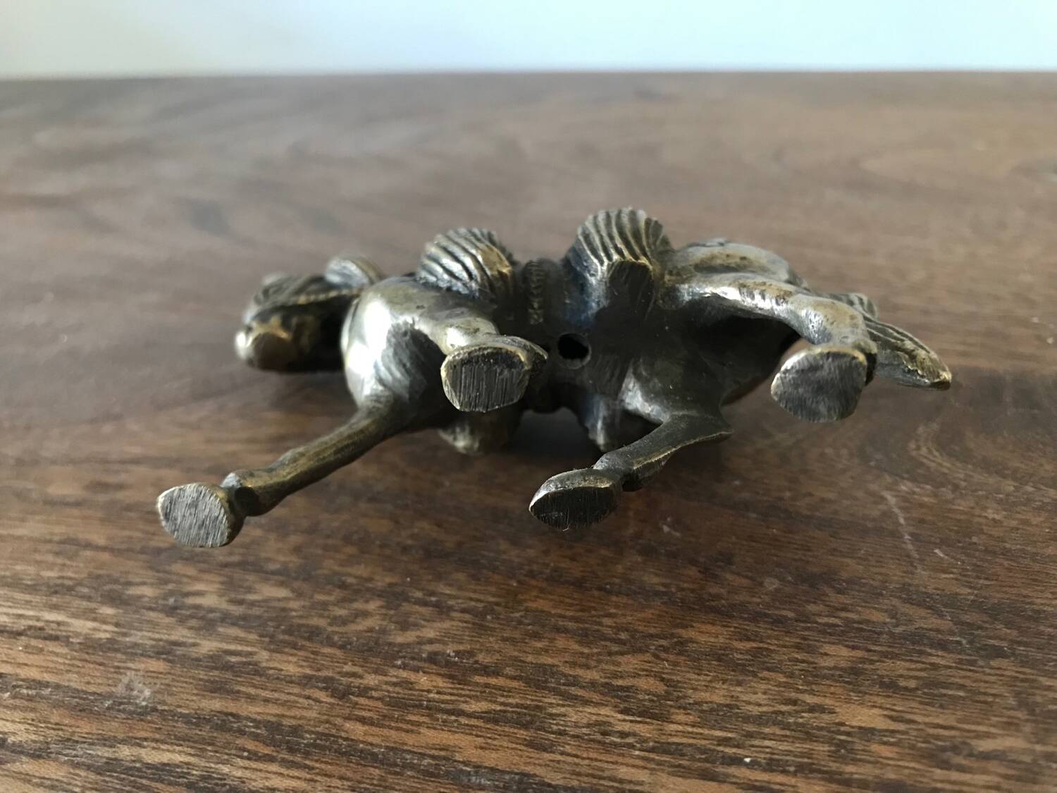 Asian bronze horse statuette sculpture