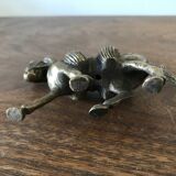 Asian bronze horse statuette sculpture