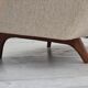 1970s, Danish 3 seater sofa, original condition, wool, teak wood.