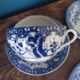 Fine porcelain tea cups from Japan