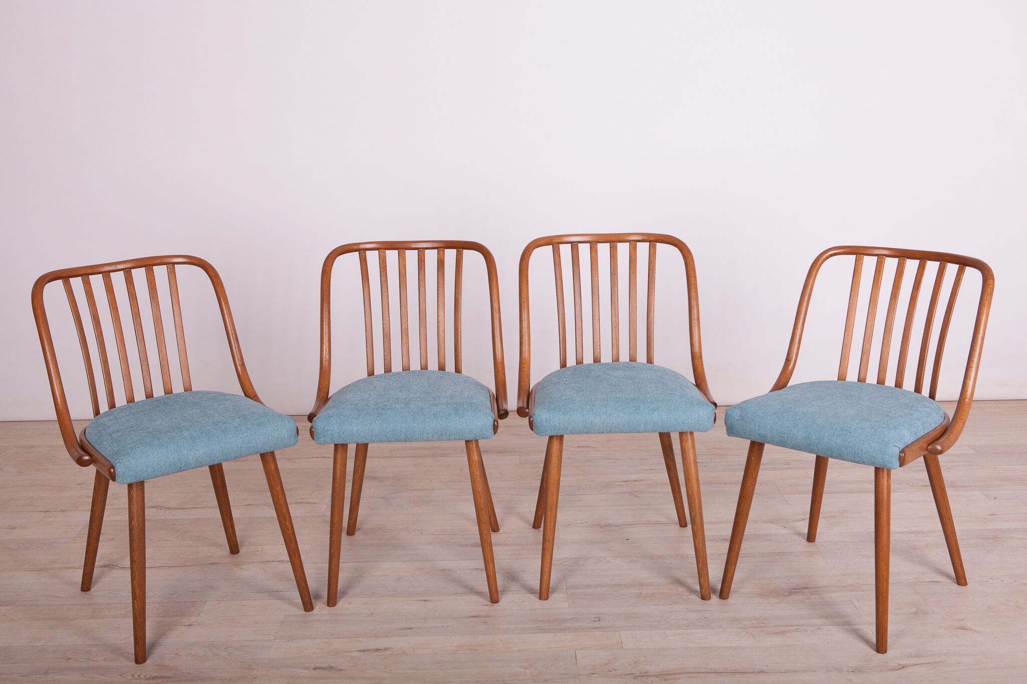 Dining Chairs by Antonin Suman for Ton, 1960s, Set of 4