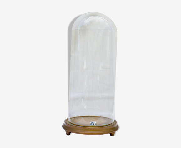 Antique globe en verre rond 41 x 16,5 cm