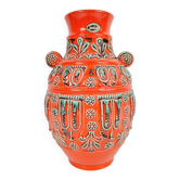 Vintage Fat Lava 1590 Vase in Ceramic from Jasba, West-Germany, 1970s