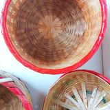Asian Chinese wedding basket 60s