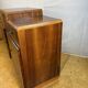 Art Deco English Burr Walnut Cocktail Sideboard – Circa 1930s  A stunning o