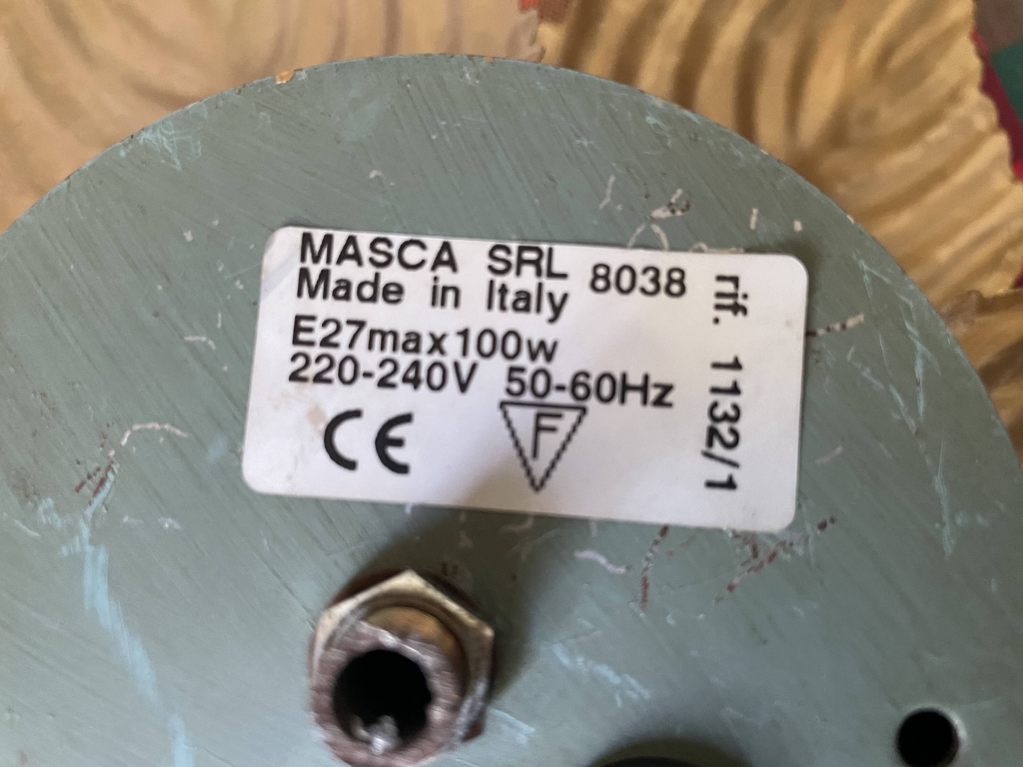 Masca golden flower wall light