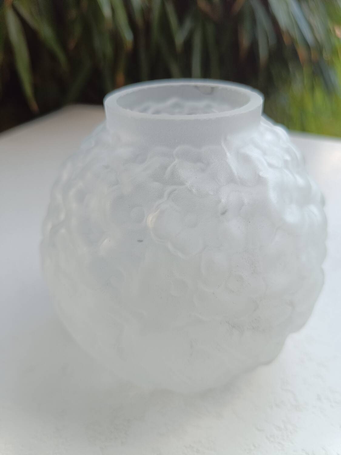 Art Deco ball vase
