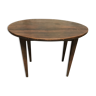 Table ovale de ferme en chêne ancienne
