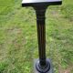 Napoleon III stand column in blackened wood and gold, mid-19th century