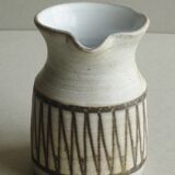 Pitcher ceramic signed Masson, 50-60 years