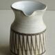 Pitcher ceramic signed Masson, 50-60 years