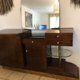 Art deco buffet and its mirror
