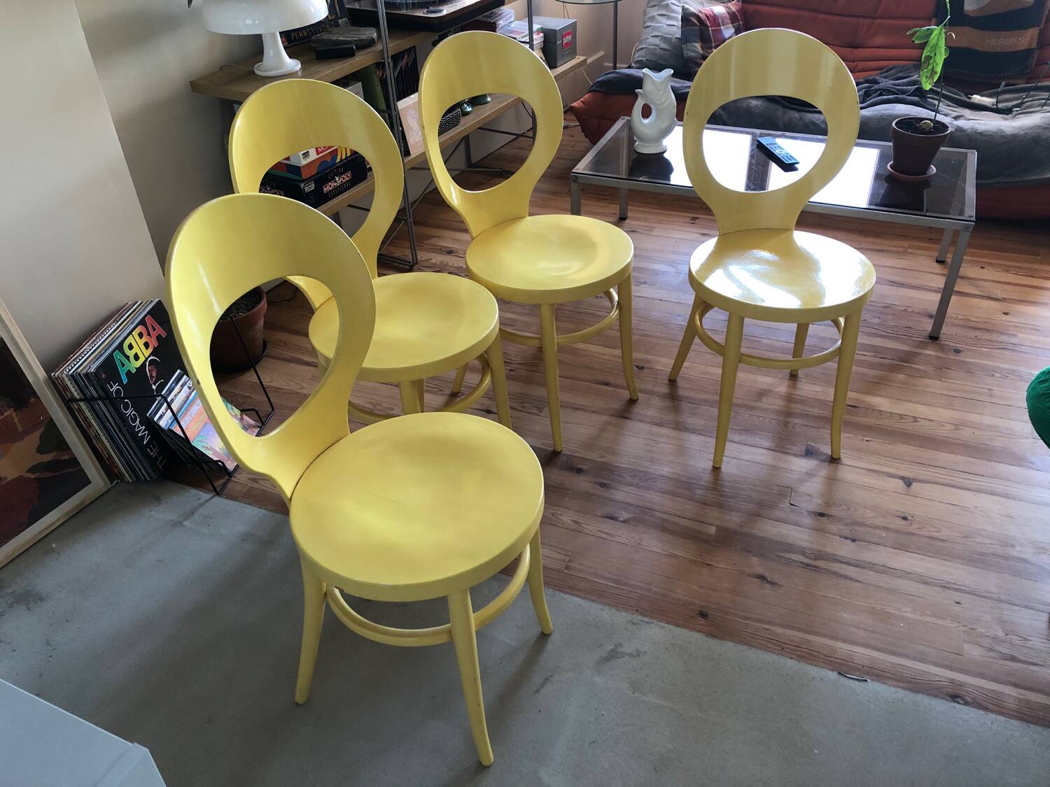 Set of 4 Baumann Seagull chairs