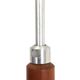 Big mid-century floor lamp / teak / aluminum / Danish modern design / 1960s / 1970s
