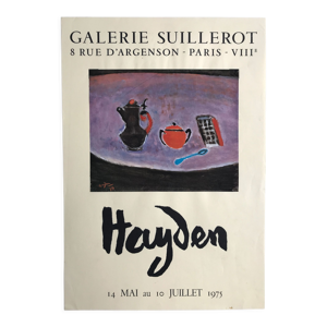 Affiche originale offset collée