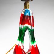 Desk lamp Fulvio Bianconi, Murano, Italy, 1960