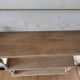 Wooden wall shelf