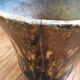 FLOWER pot XXL in glazed earth