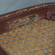 Chaise de bistrot originale vintage design Thonet avec assise mate