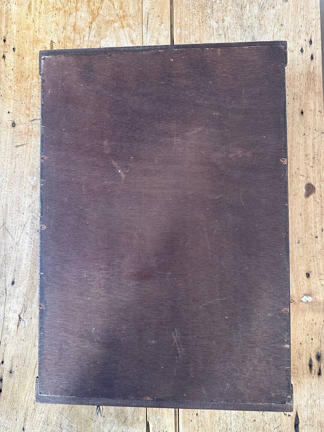 Large art deco tray signed Florel