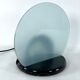 Lampe de table Gong en marbre et verre par Bruno Gecchelin pour Skipper. Italie 1981