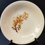 Set of 12 Magnolias hollow plates from Moulin des Loups