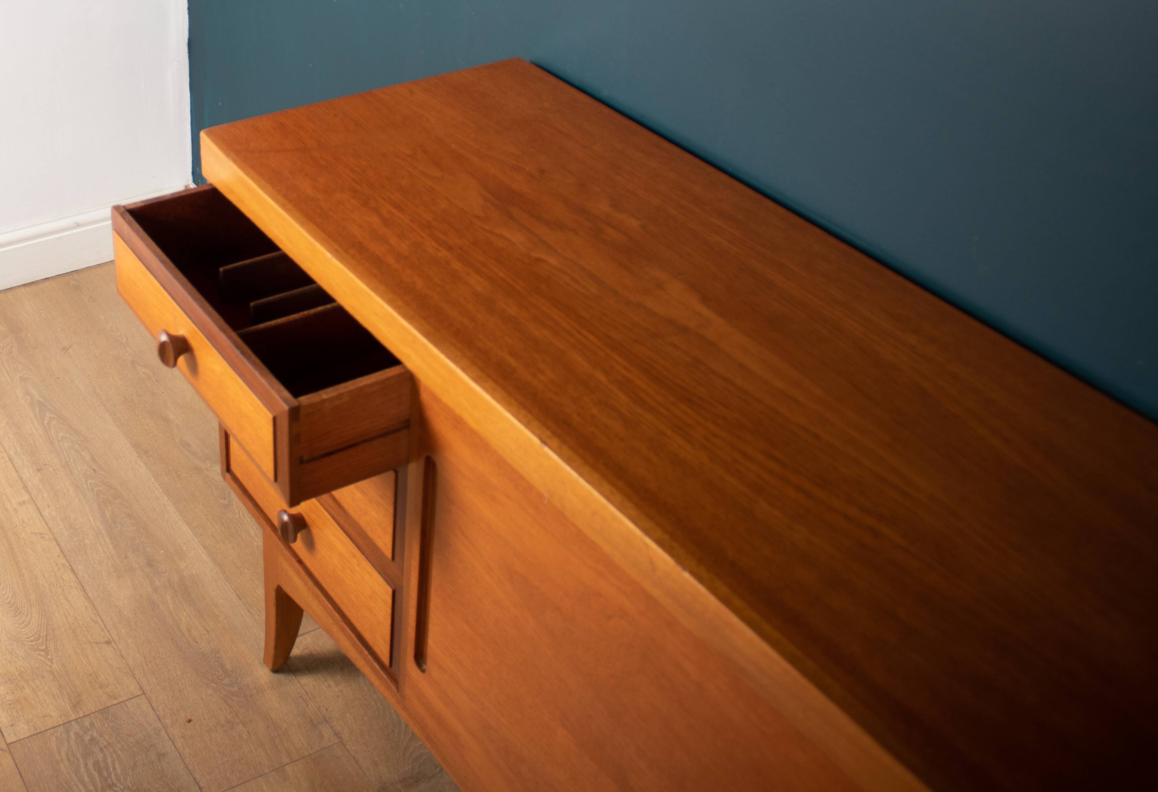 Retro Teak 1960s Short Sideboard By Uniflex