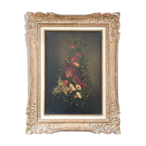 tableau ancien gerbe