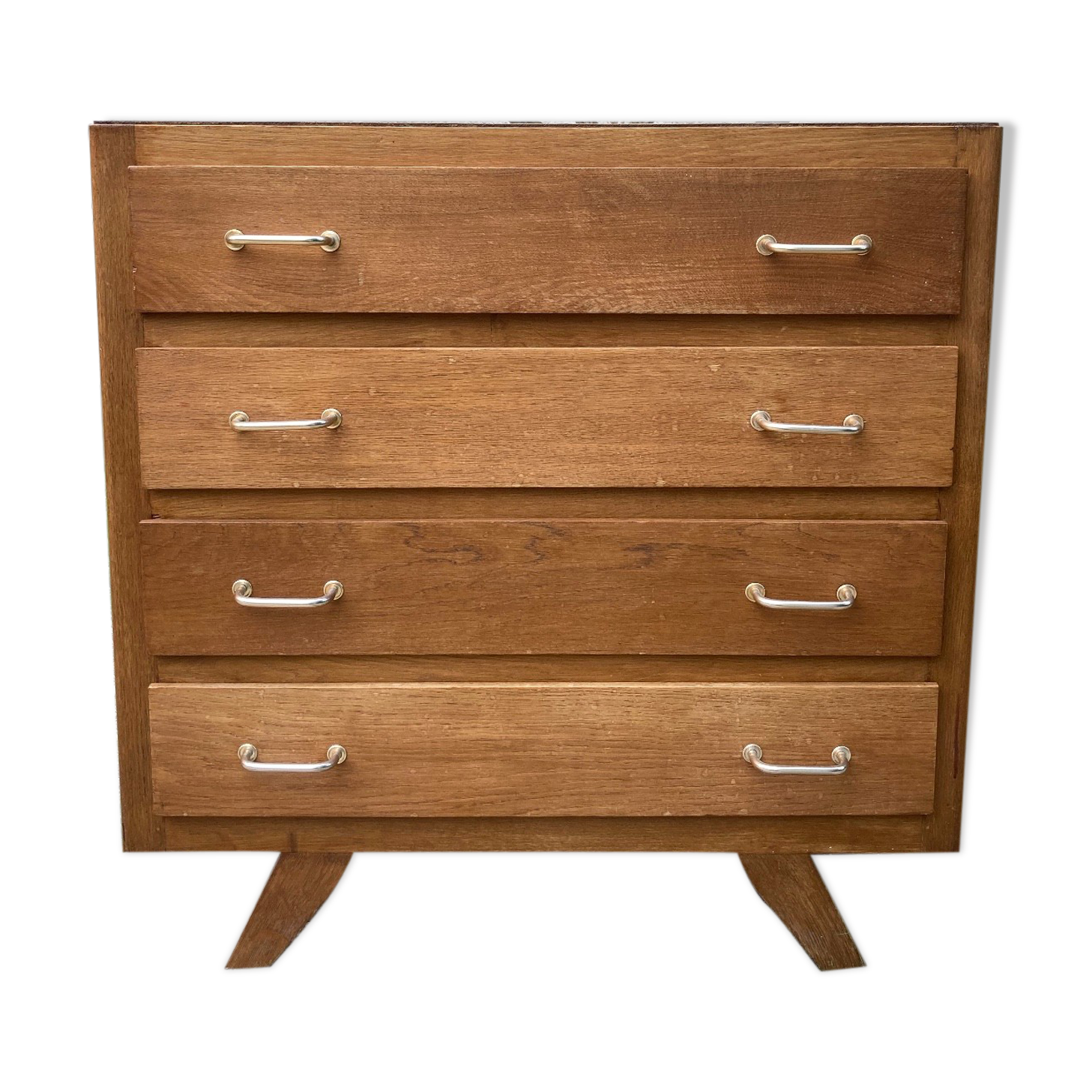 Vintage chest of drawers compass feet