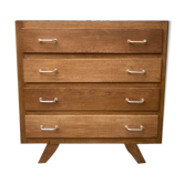 Vintage chest of drawers compass feet