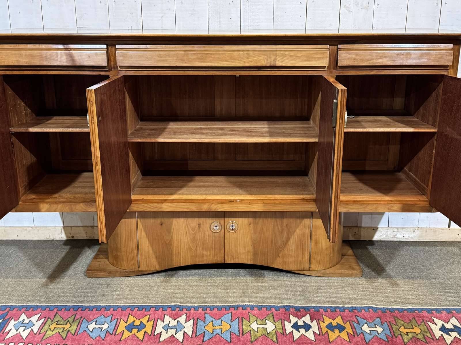 Art Deco enfilade signed Jorj Rual (1901-1986) dated 1935