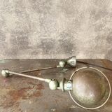 Jielde patinated lamp 1950