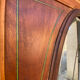 Art Deco wardrobe with oval mirror