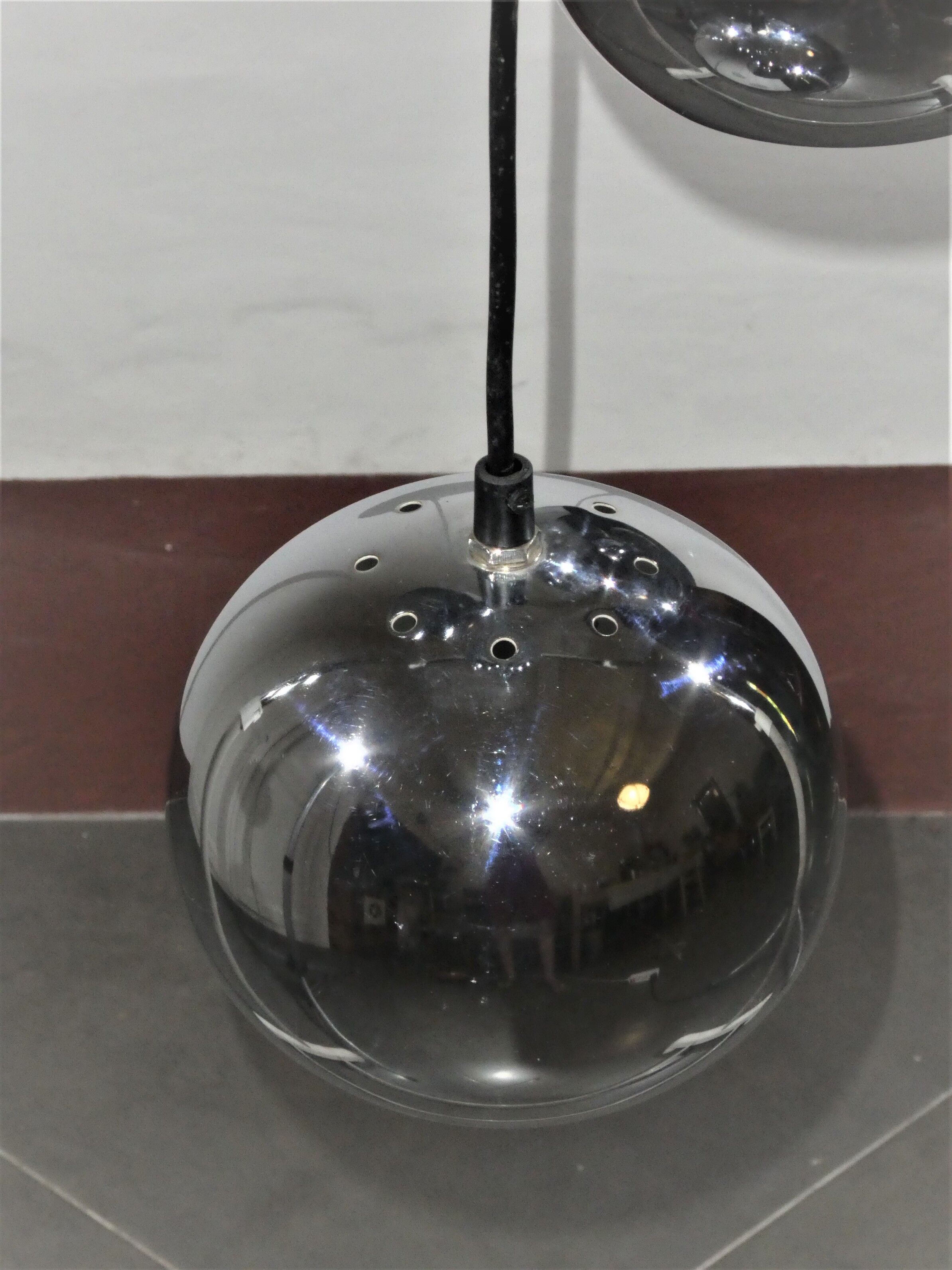 Inox waterfall suspension