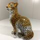 Large Italian ceramic leopard 1970’s