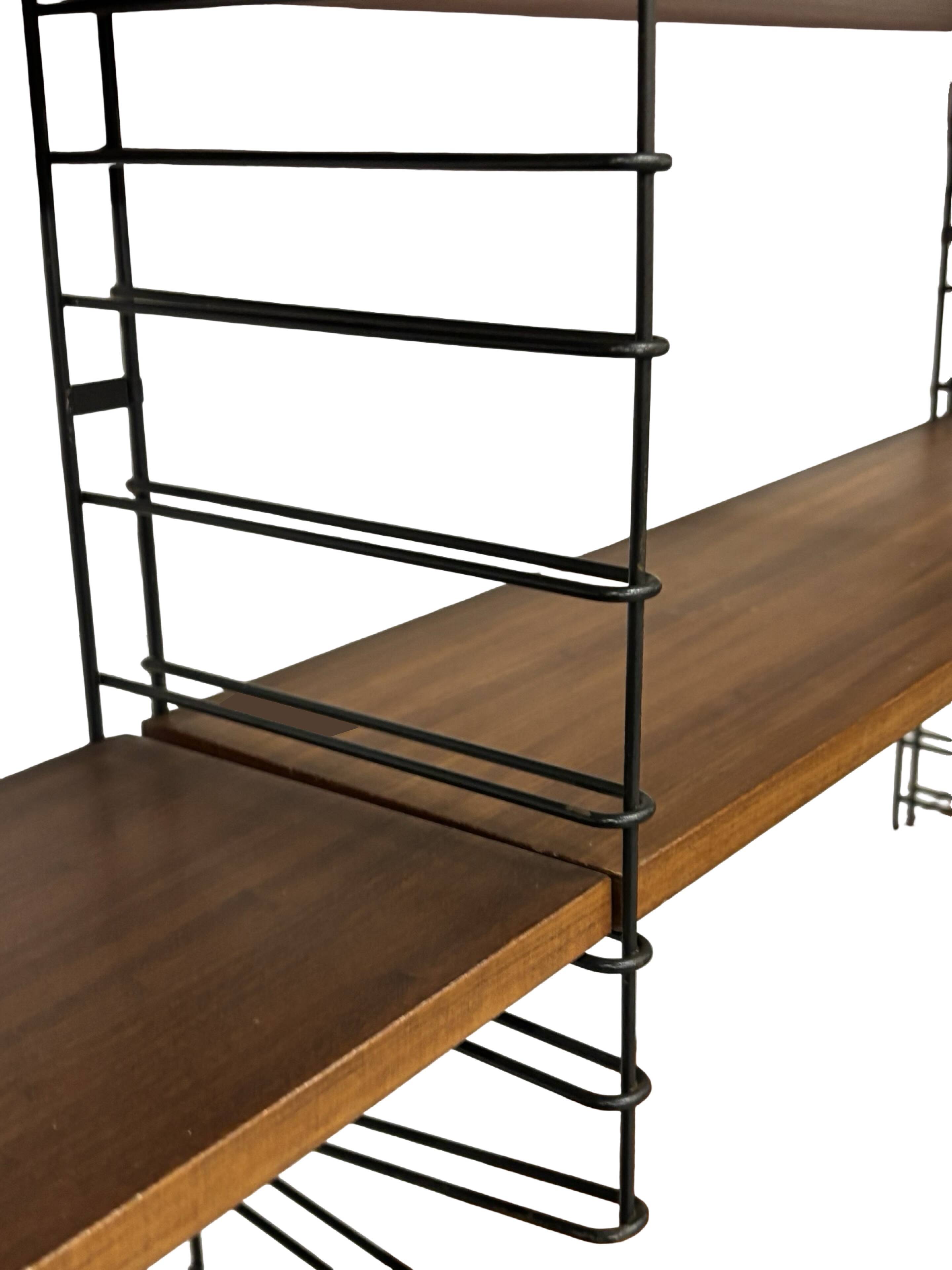 Vintage XXL Tomado Holland Teak Wall Unit Shelving unit Modular 1960 Design